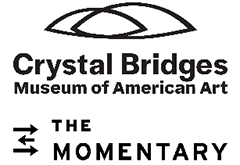 Crystal Bridges & The Momentary logos