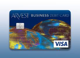 Arvest Business Debit Card from Arvest Bank