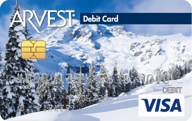New featured debit card is hit the slopes.