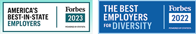 Forbes 2023 America's Best Large Employers and The Best Employers for Diversity awards