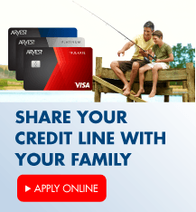 Add users and change monthly limits easily with the Arvest Family Card - get started!