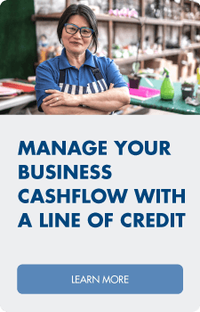 Manage your cash flow with a line of credit
