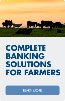 Complete banking solutions for farmers.