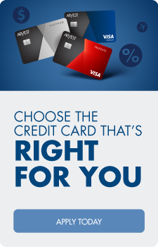 Choose the credit card that's right for you.