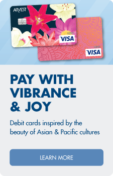 Pay with vibrance and joy