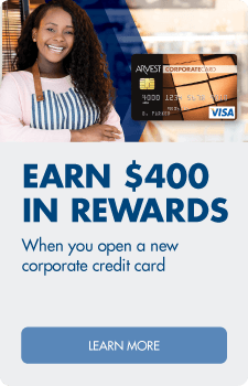 Earn $400 in rewards when you open a new corporate credit card. Learn more.