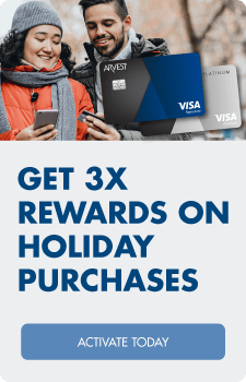 Get 3X rewards on holiday purchases.